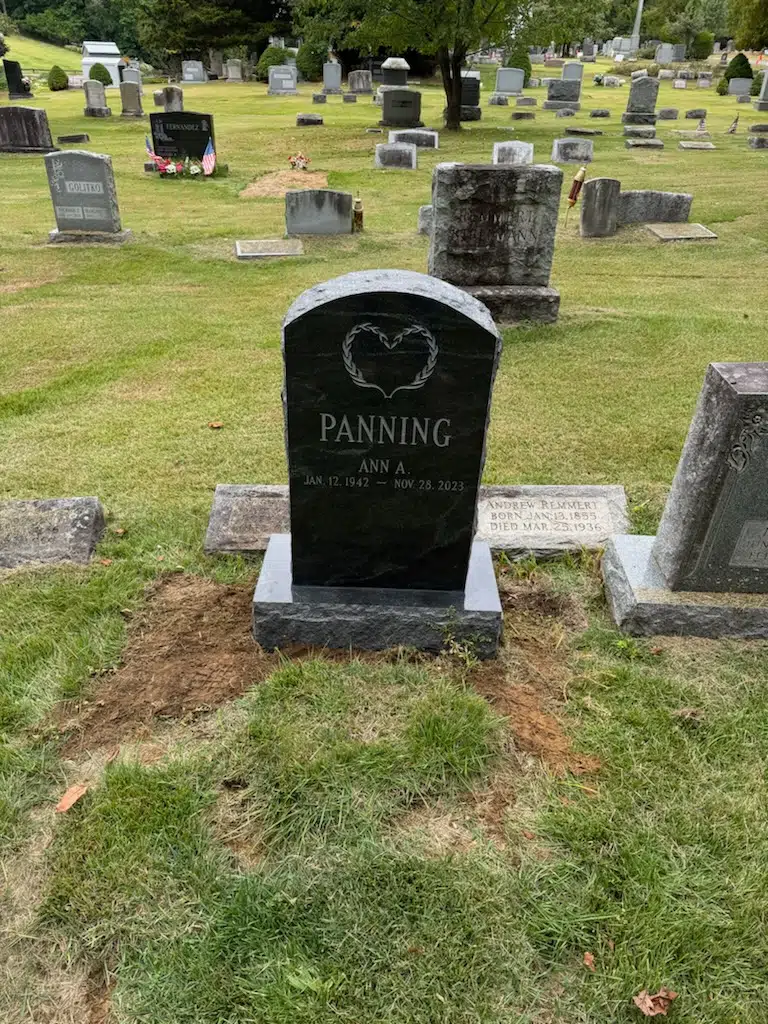 Granite Headstone hand-carved by Headstone Cost Guide in NJ — image 2