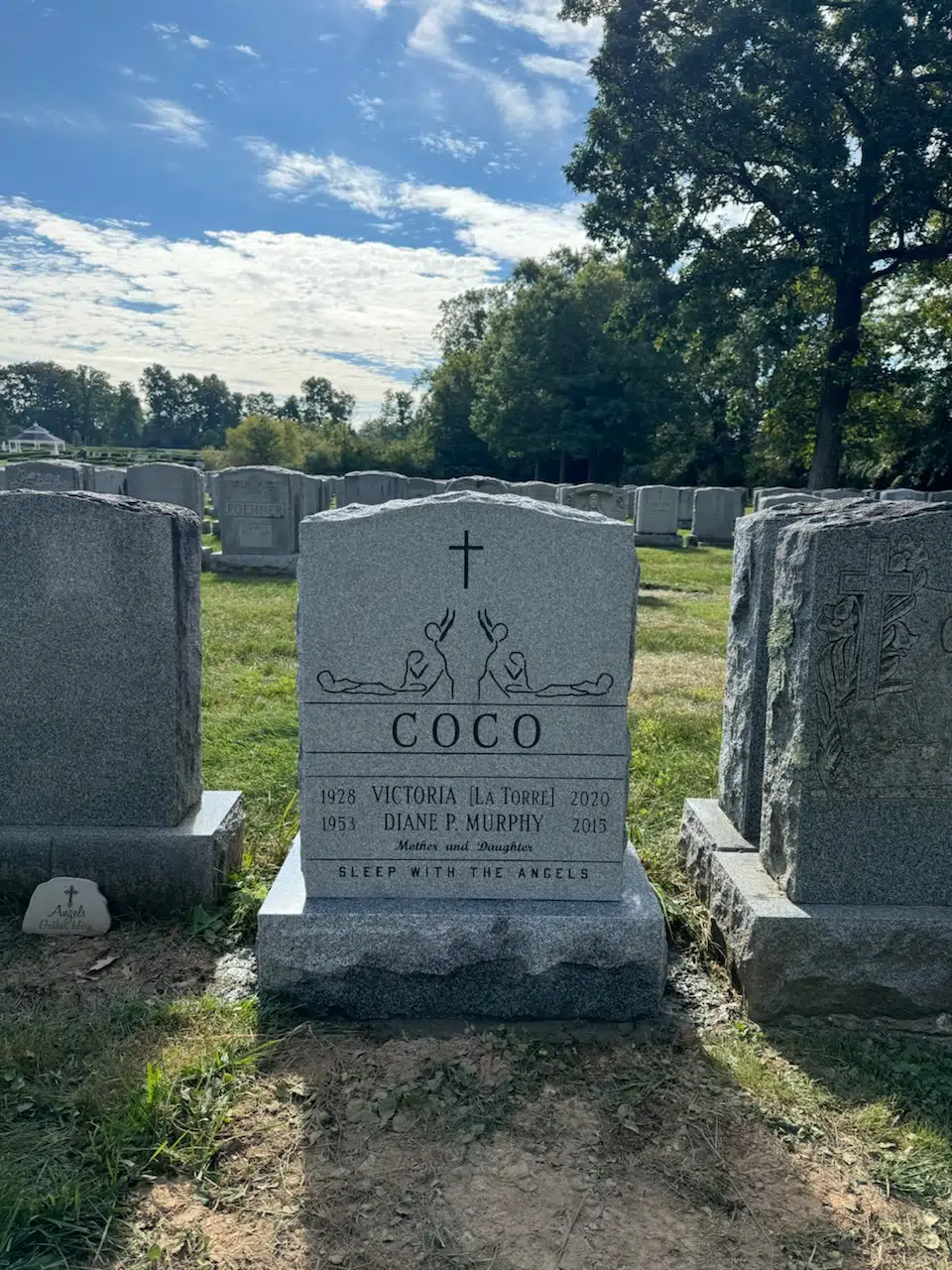 Granite Headstone hand-carved by Headstone Cost Guide in NJ — image 6